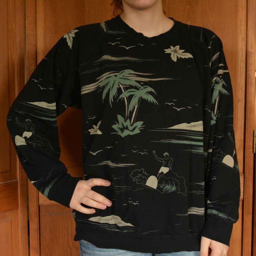 Beach Scene Crewneck